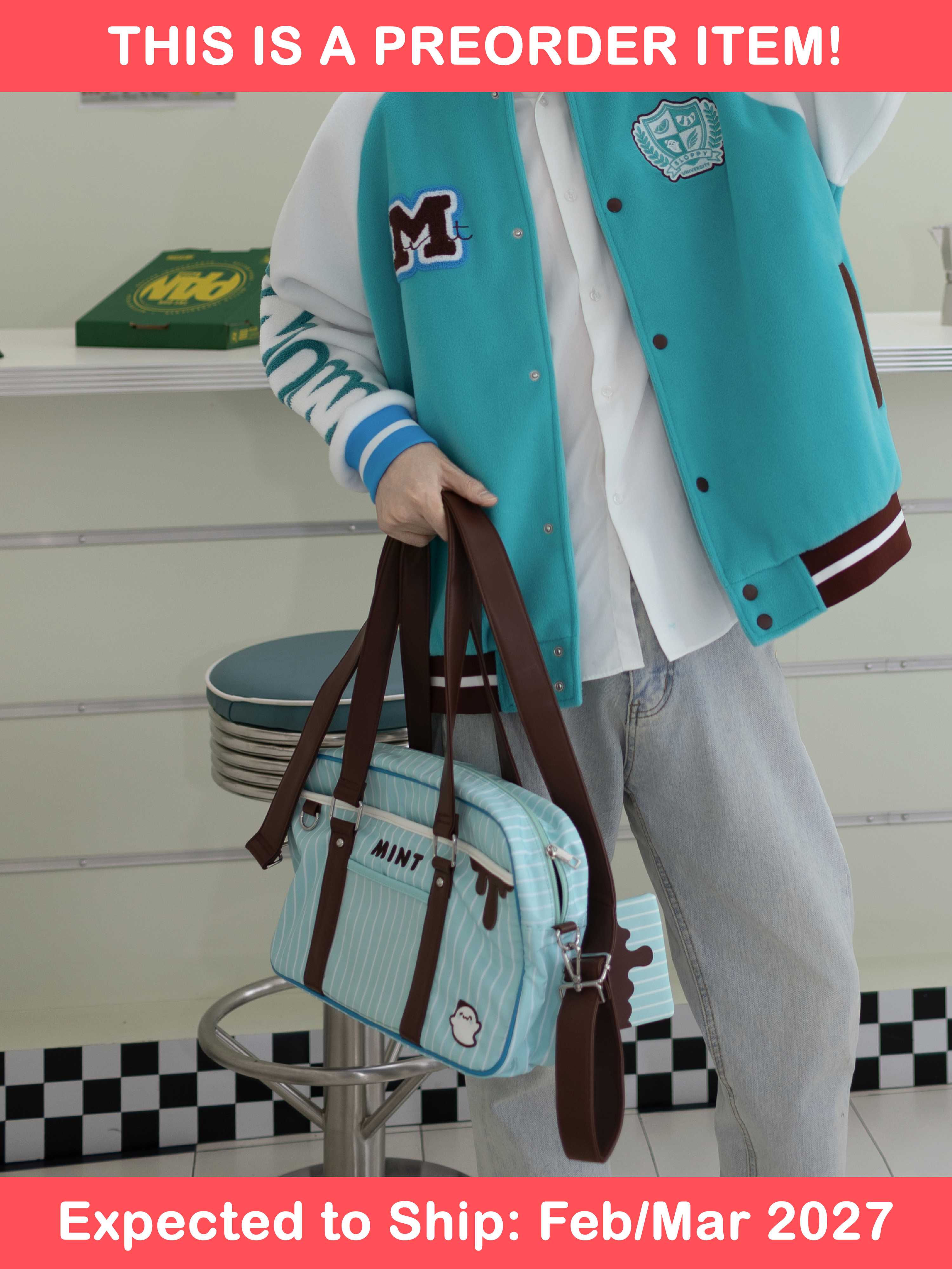 [PREORDER] Mint School Bag