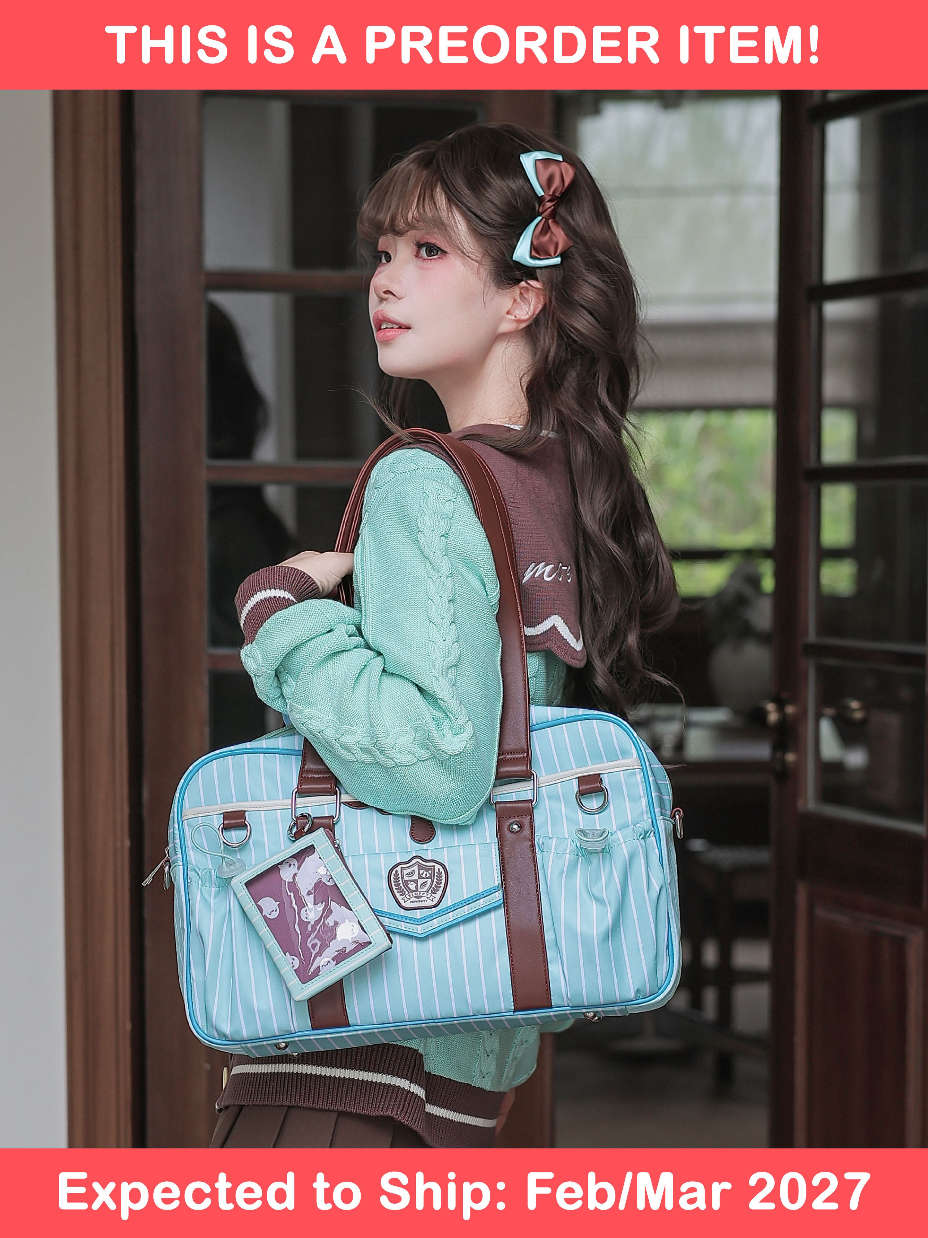 [PREORDER] Mint School Bag