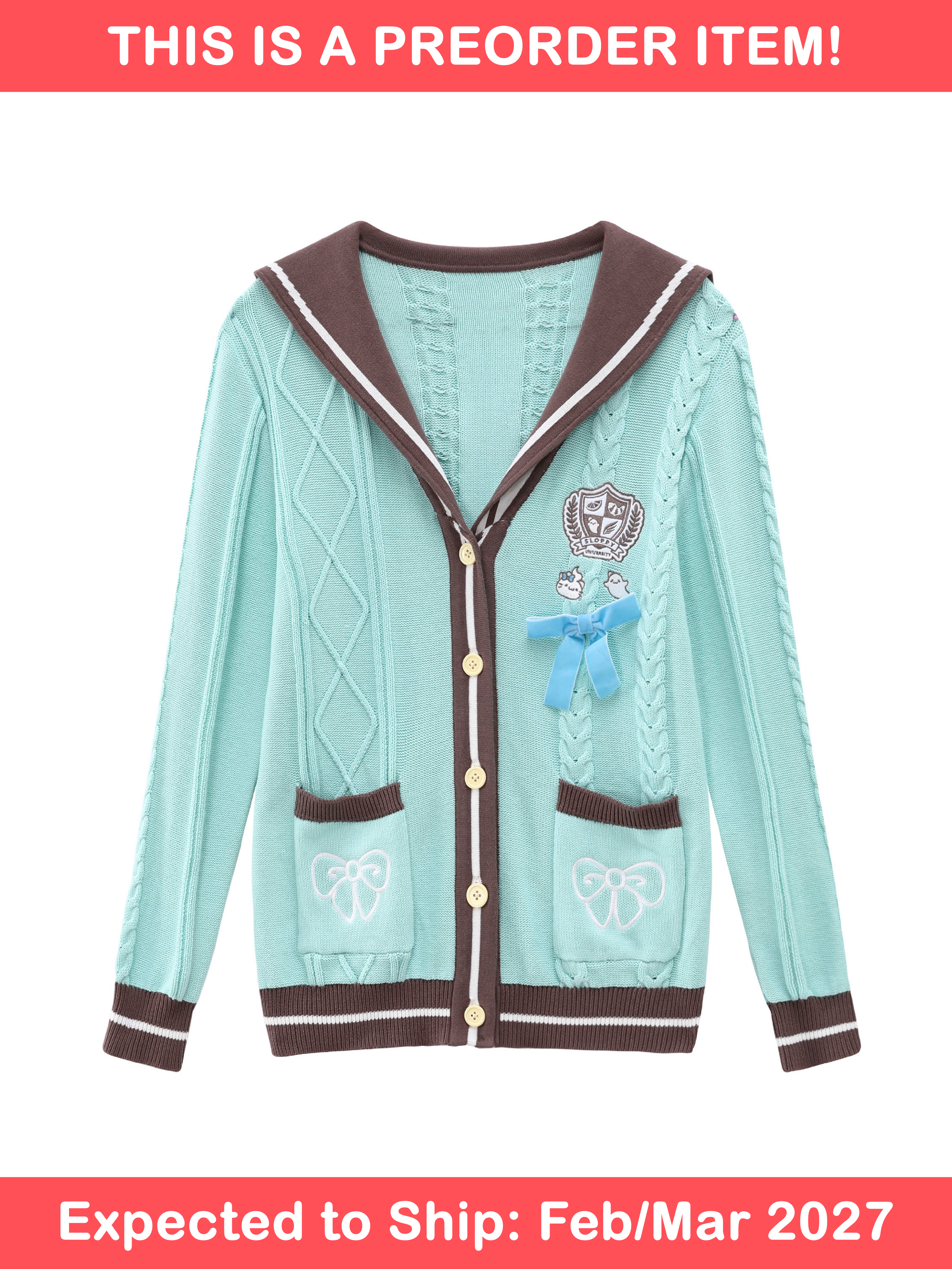 [PREORDER] Mint Cardigan