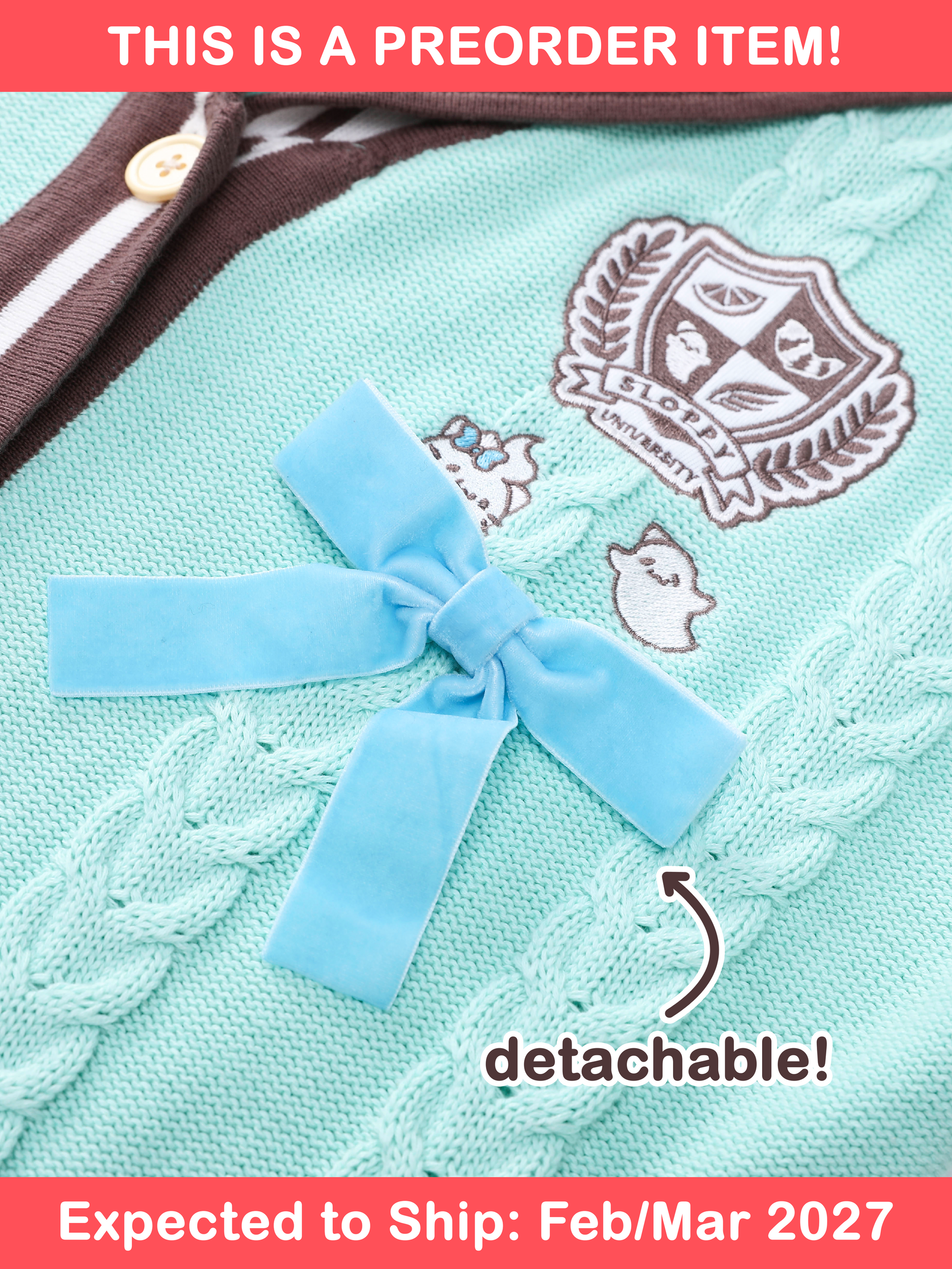 [PREORDER] Mint Cardigan