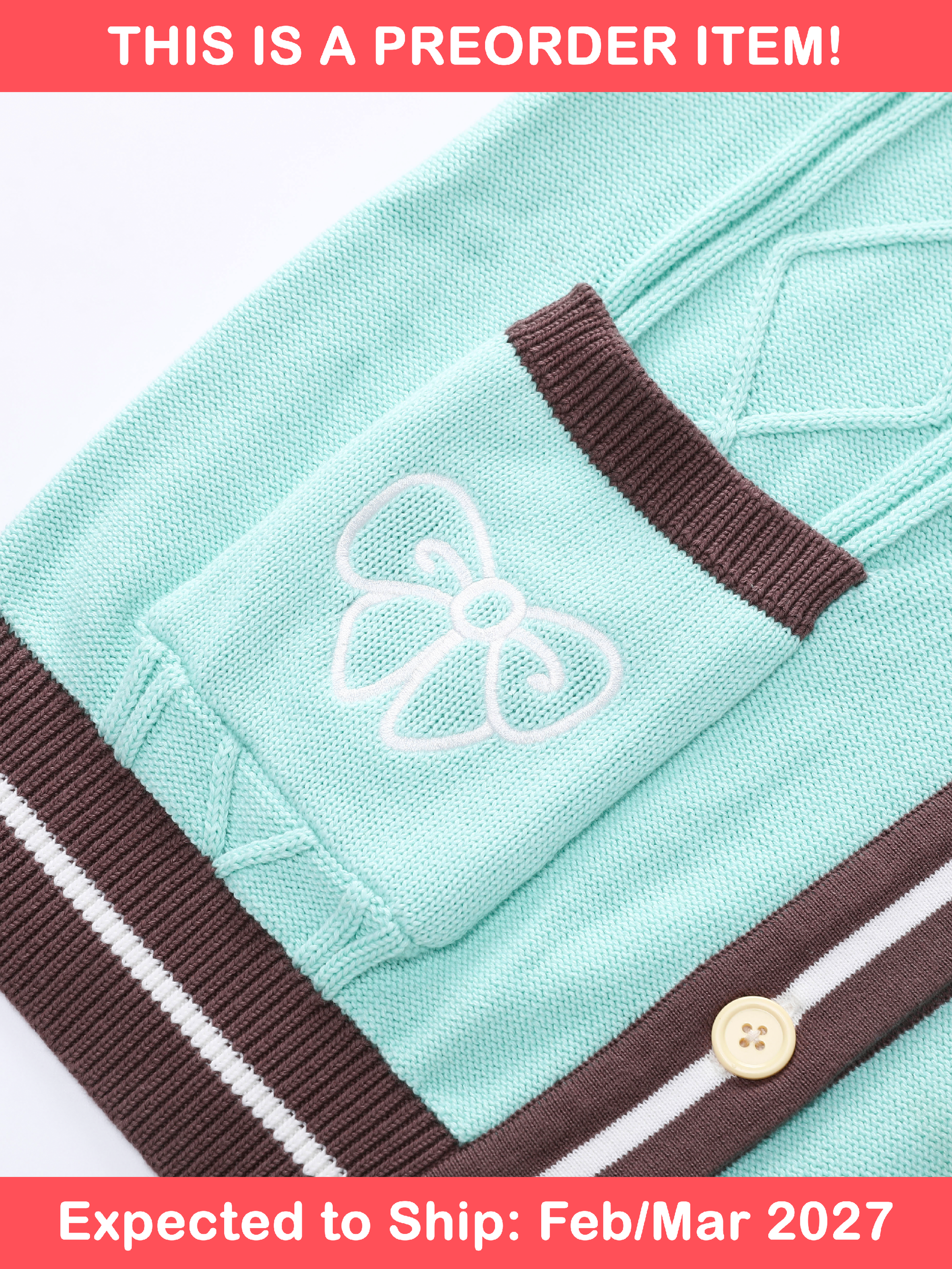 [PREORDER] Mint Cardigan