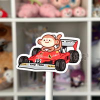 Monkey Ferrari 312T Sticker