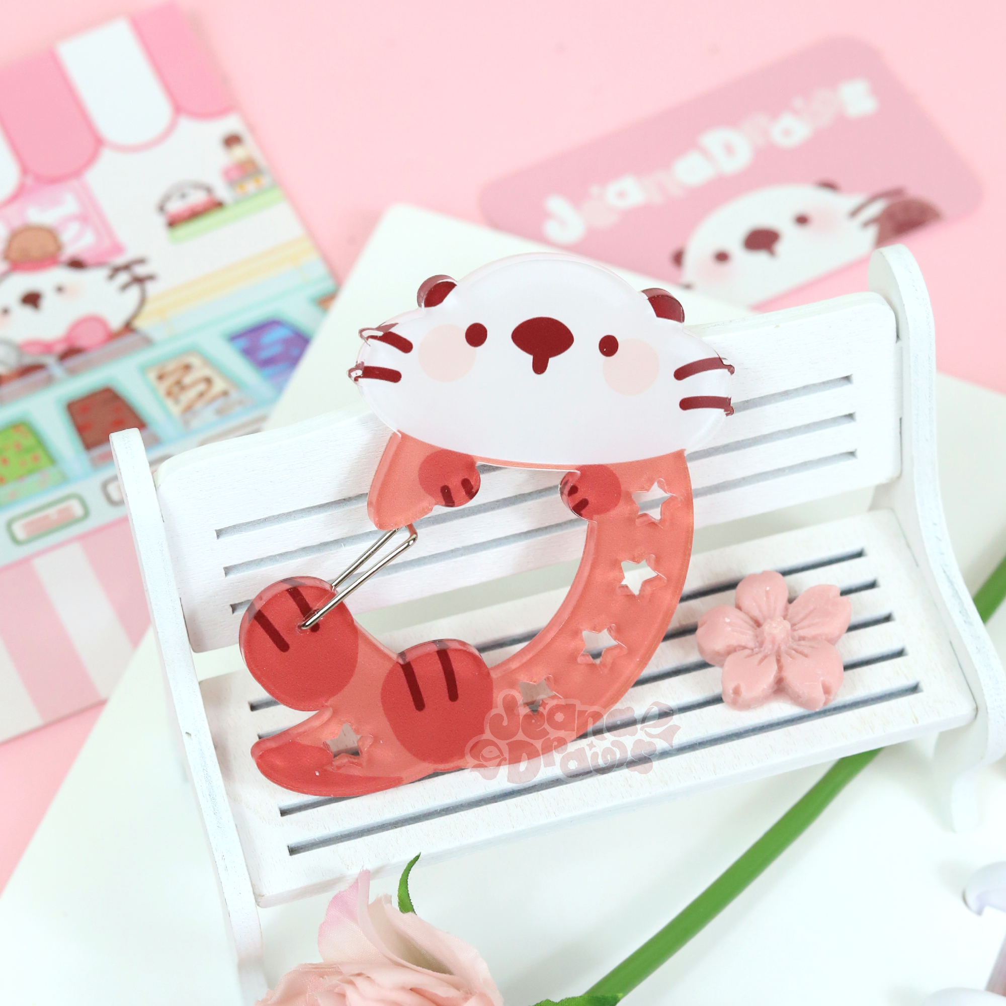 Otter Acrylic Carabiner