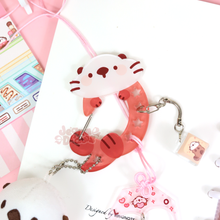 Load image into Gallery viewer, Otter Acrylic Carabiner
