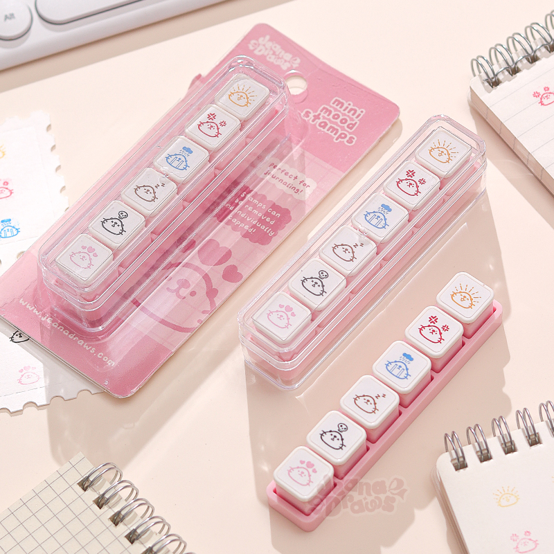 Lakko Otter Button Stamp - Moods