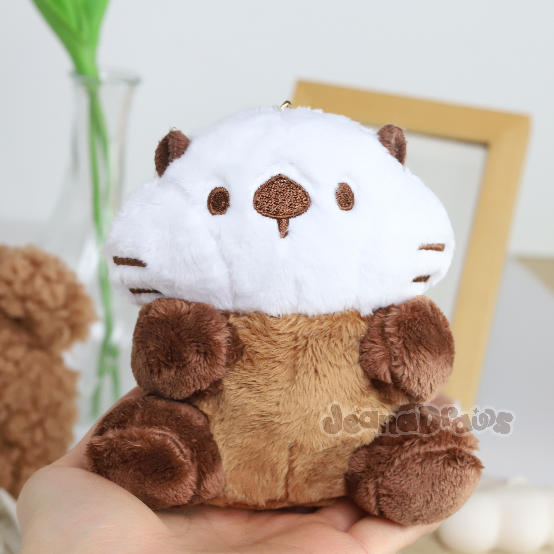 Lakko Otter Plush Keychain – JeanaDraws