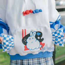 Load image into Gallery viewer, White Rabbit Candy Hoodie
