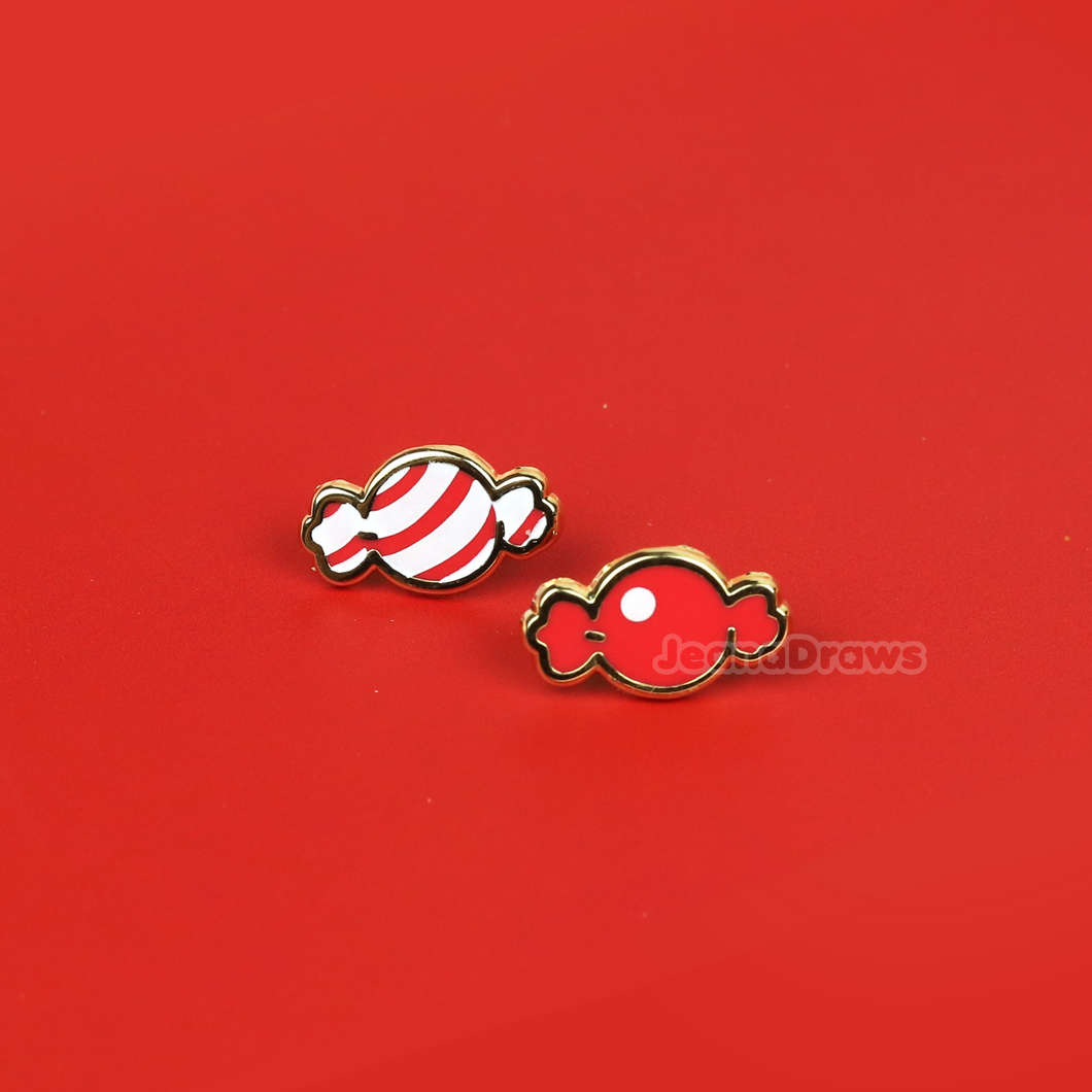 Mini Candy Pin Set - Red
