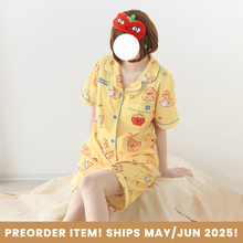 Load image into Gallery viewer, [PREORDER] Dokibird Pajama Set + Eye Mask Bundle
