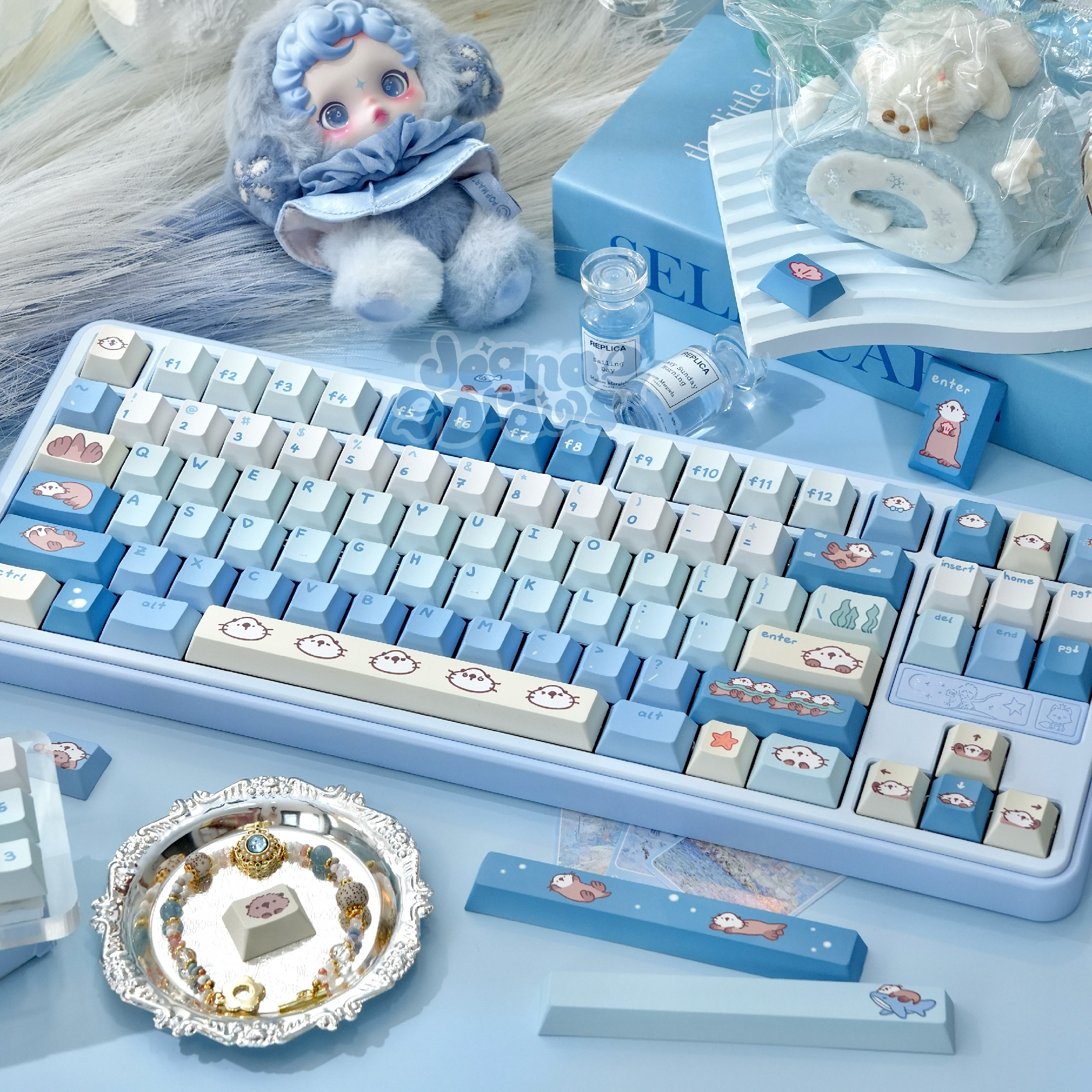 Lakko Otter Keycaps Set