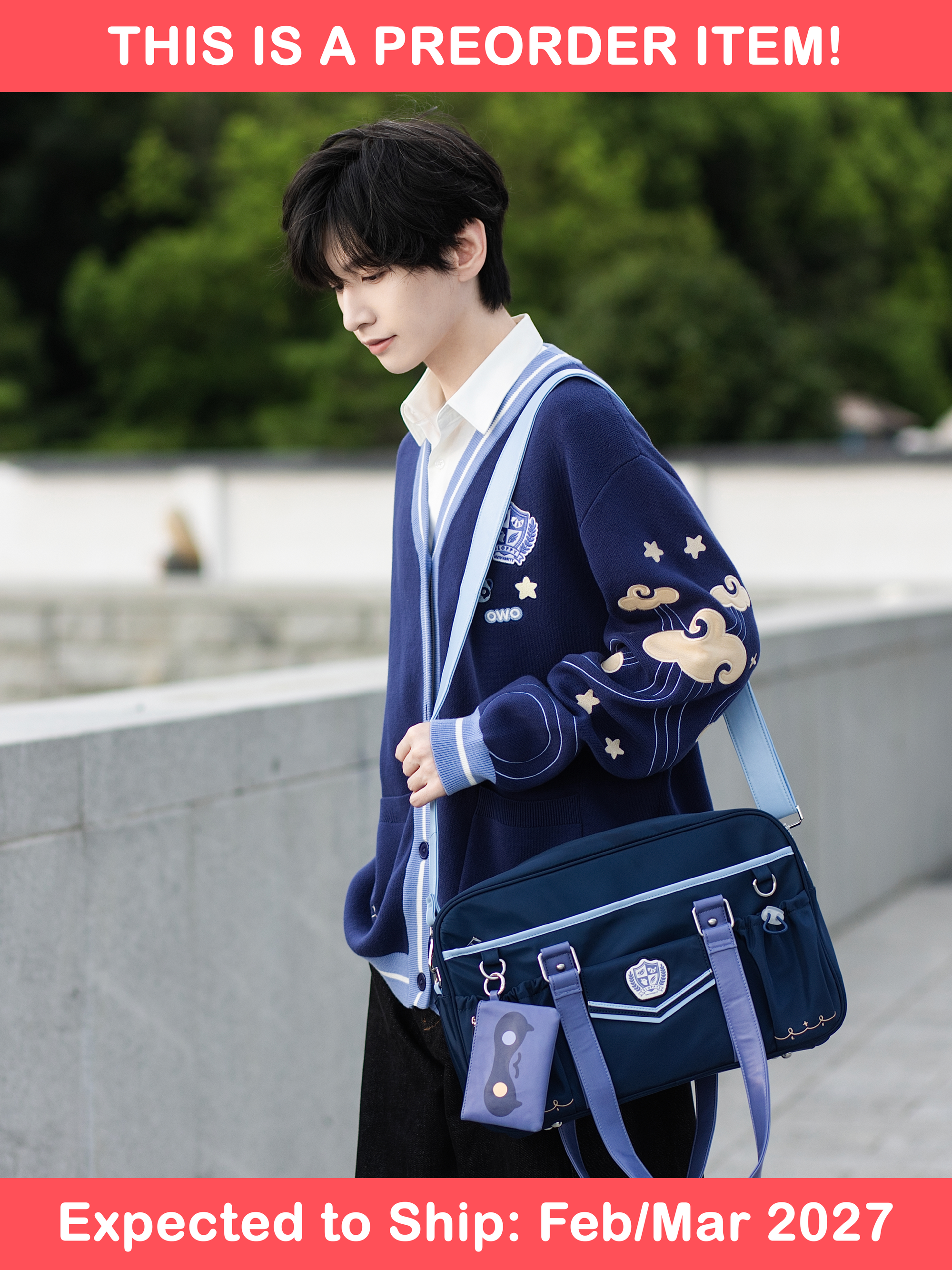 [PREORDER] Snuffy School Bag