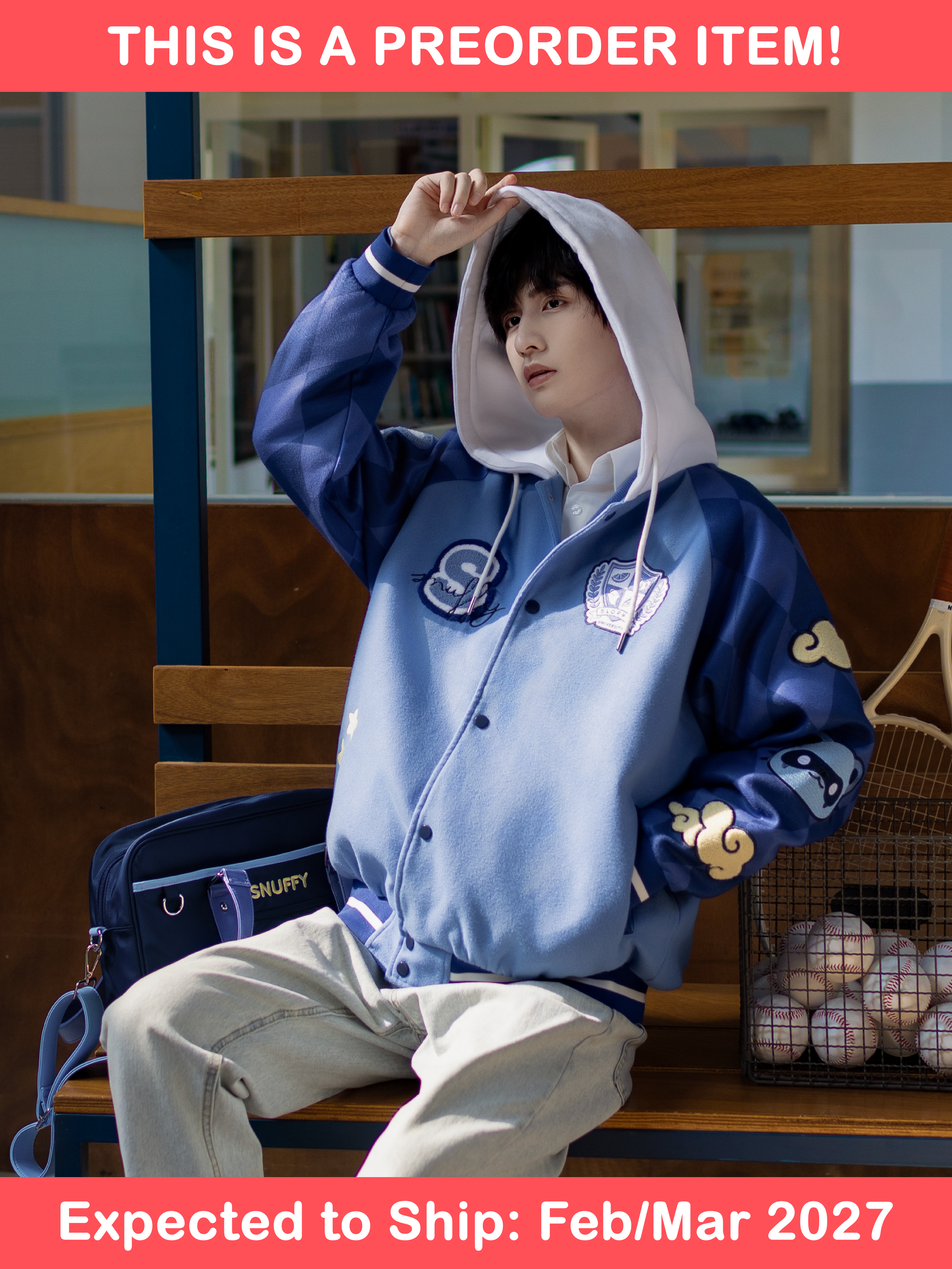 [PREORDER] Snuffy Varsity Jacket