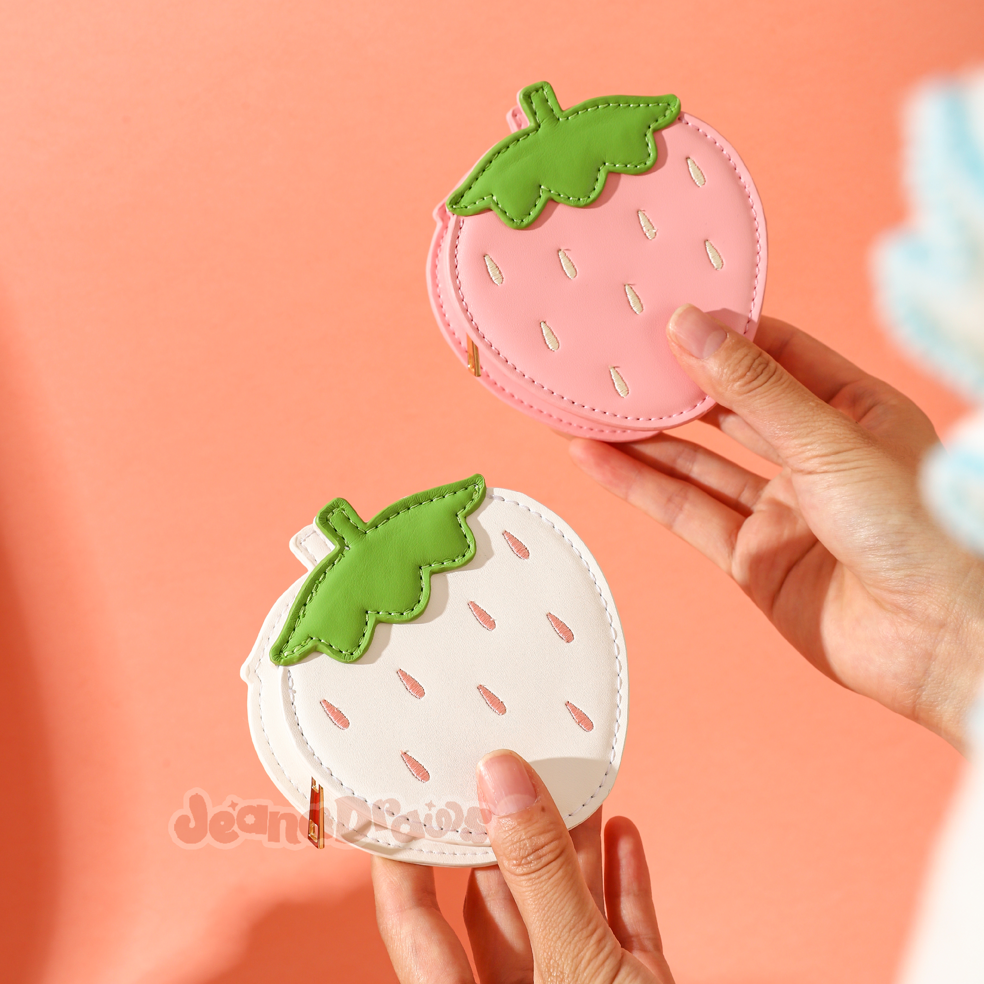 Strawberry Dangle Coin Pouch