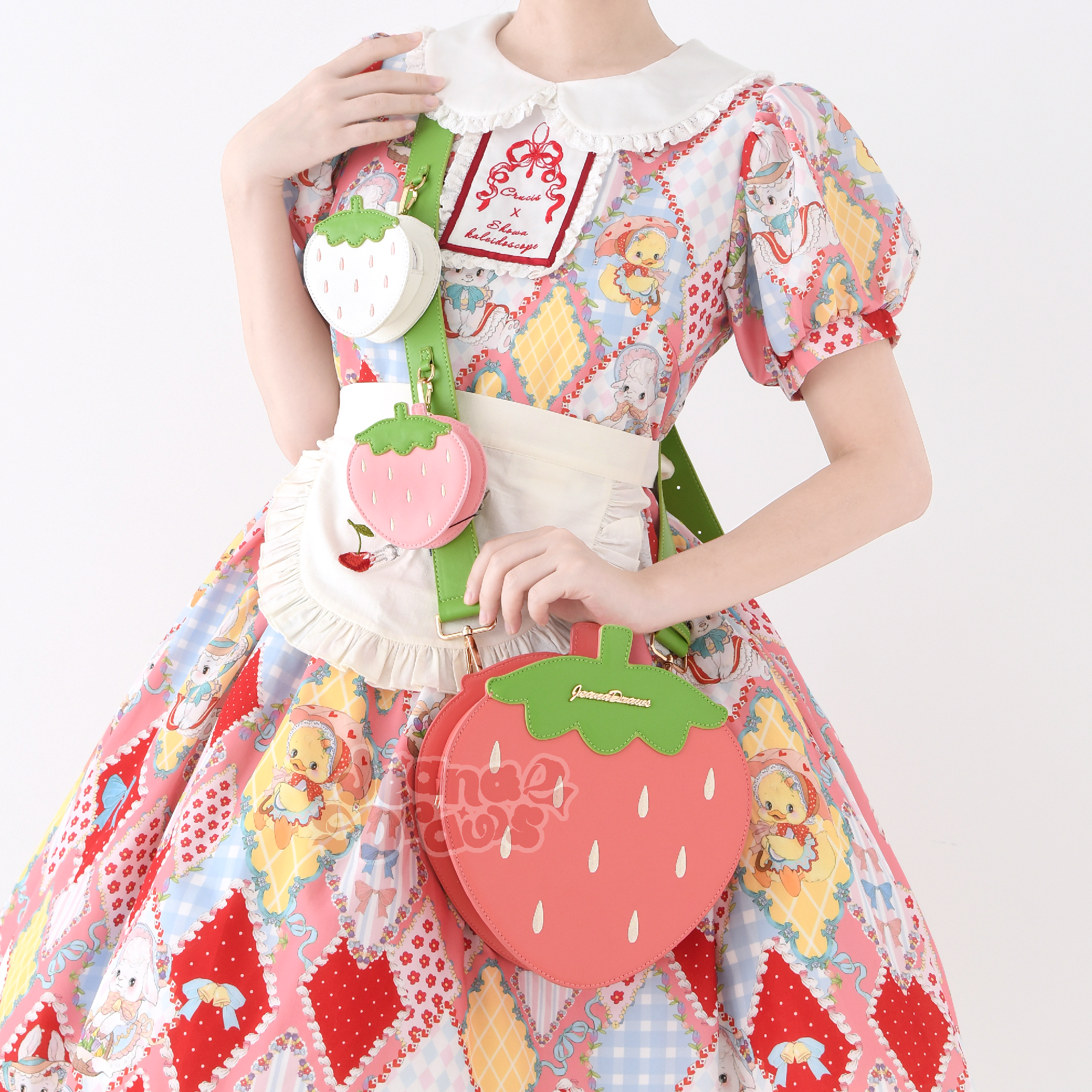 Strawberry Dangle Bag Set