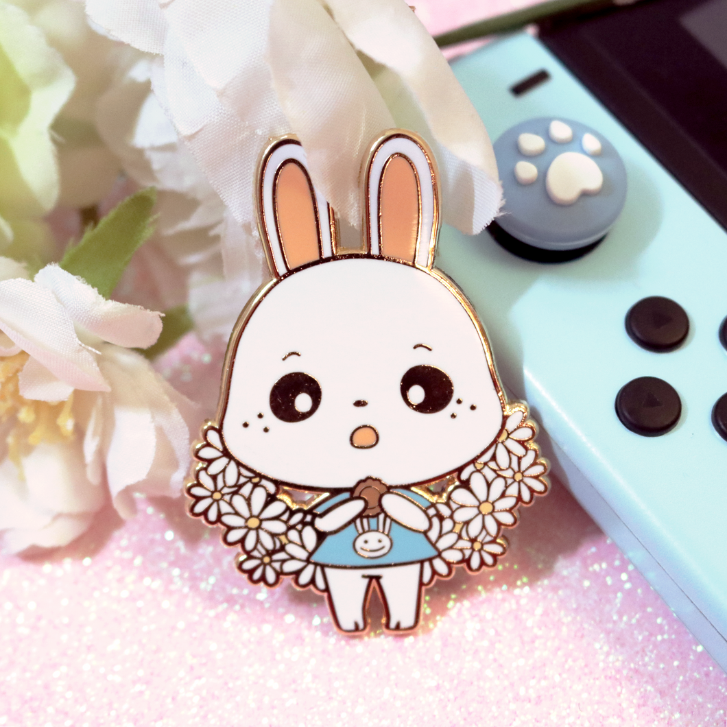 Ruby Enamel Pin