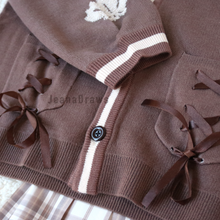 Load image into Gallery viewer, Brown Lakko Shell Cardigan
