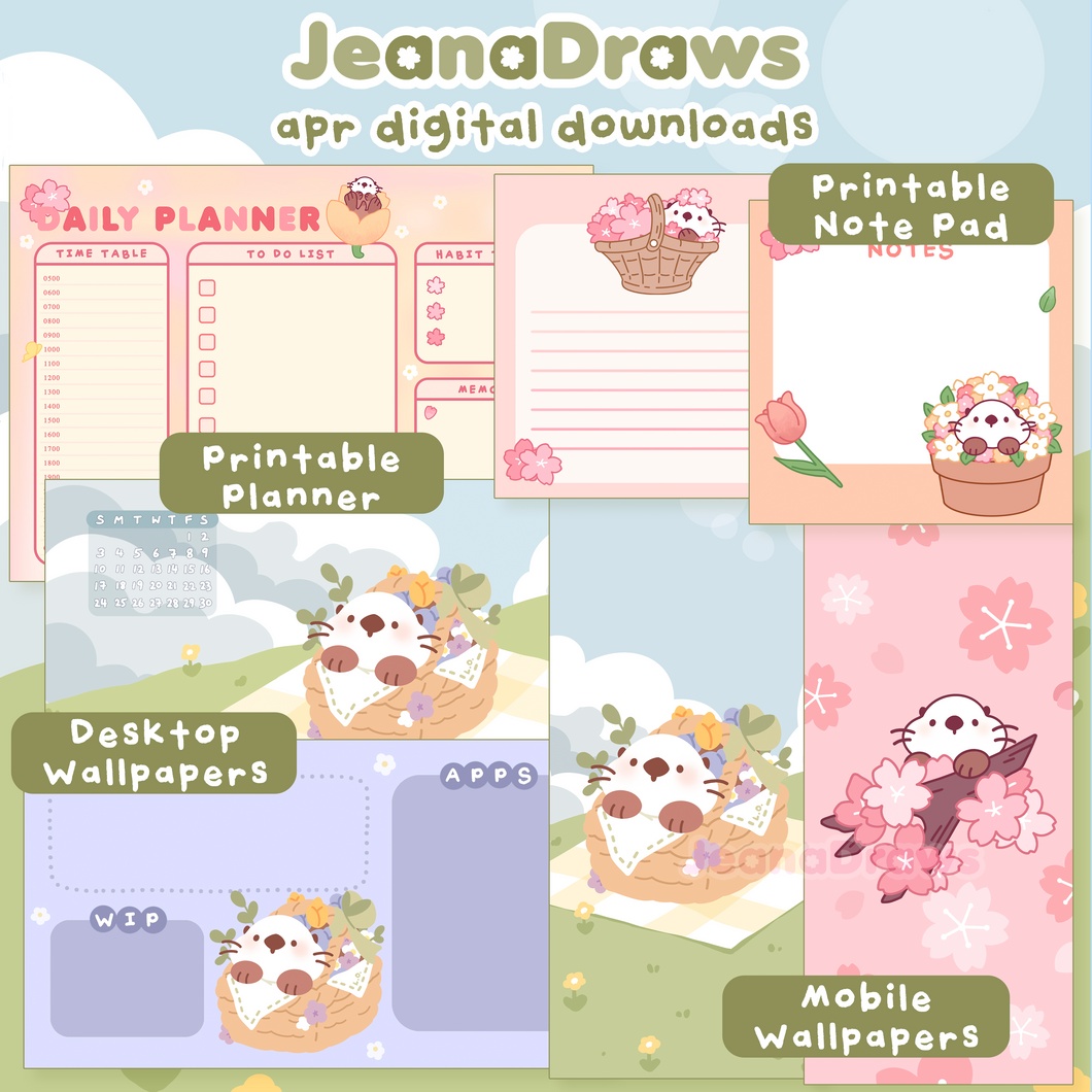 April Patreon Digital Downloads