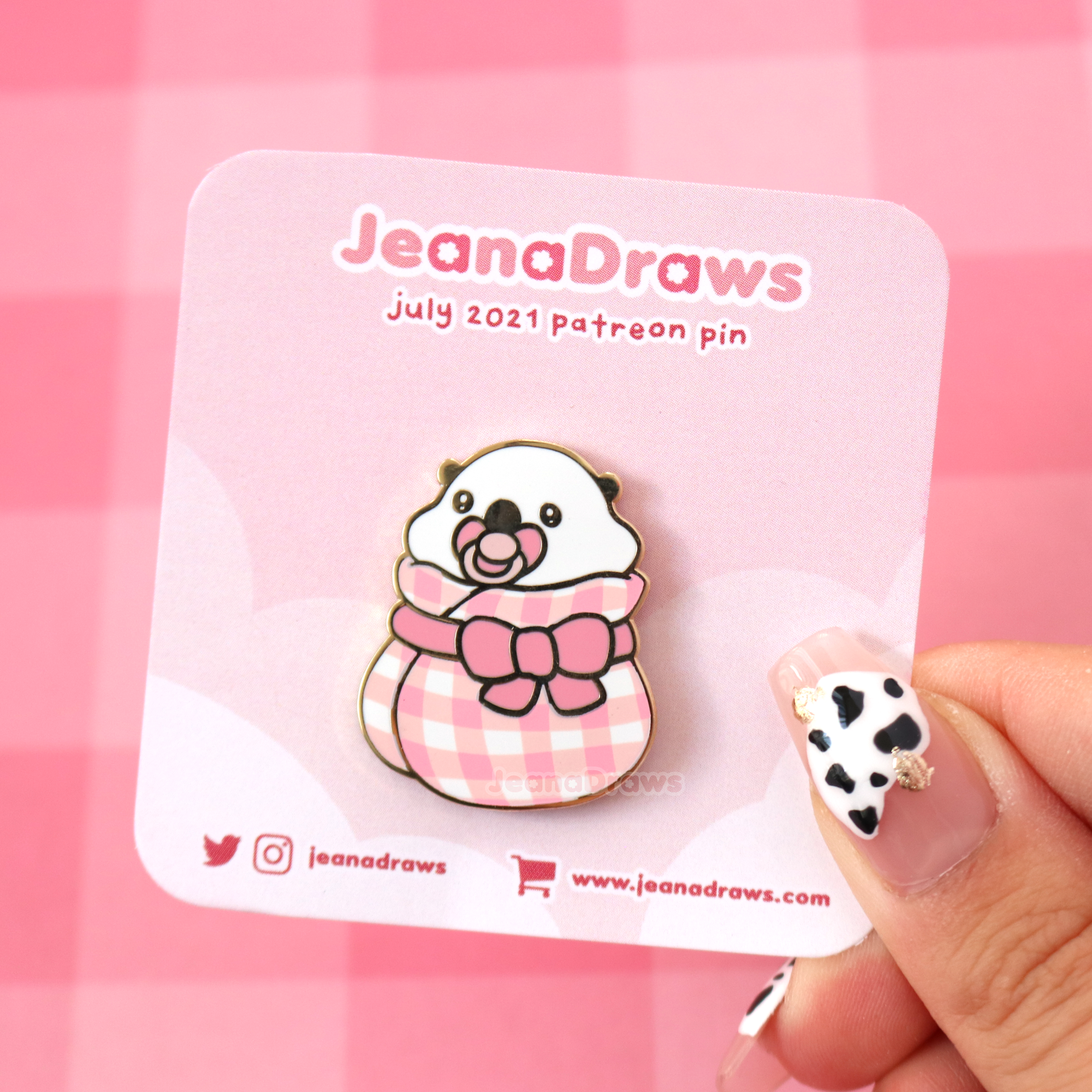 July Patreon Pin - Baby Lakko