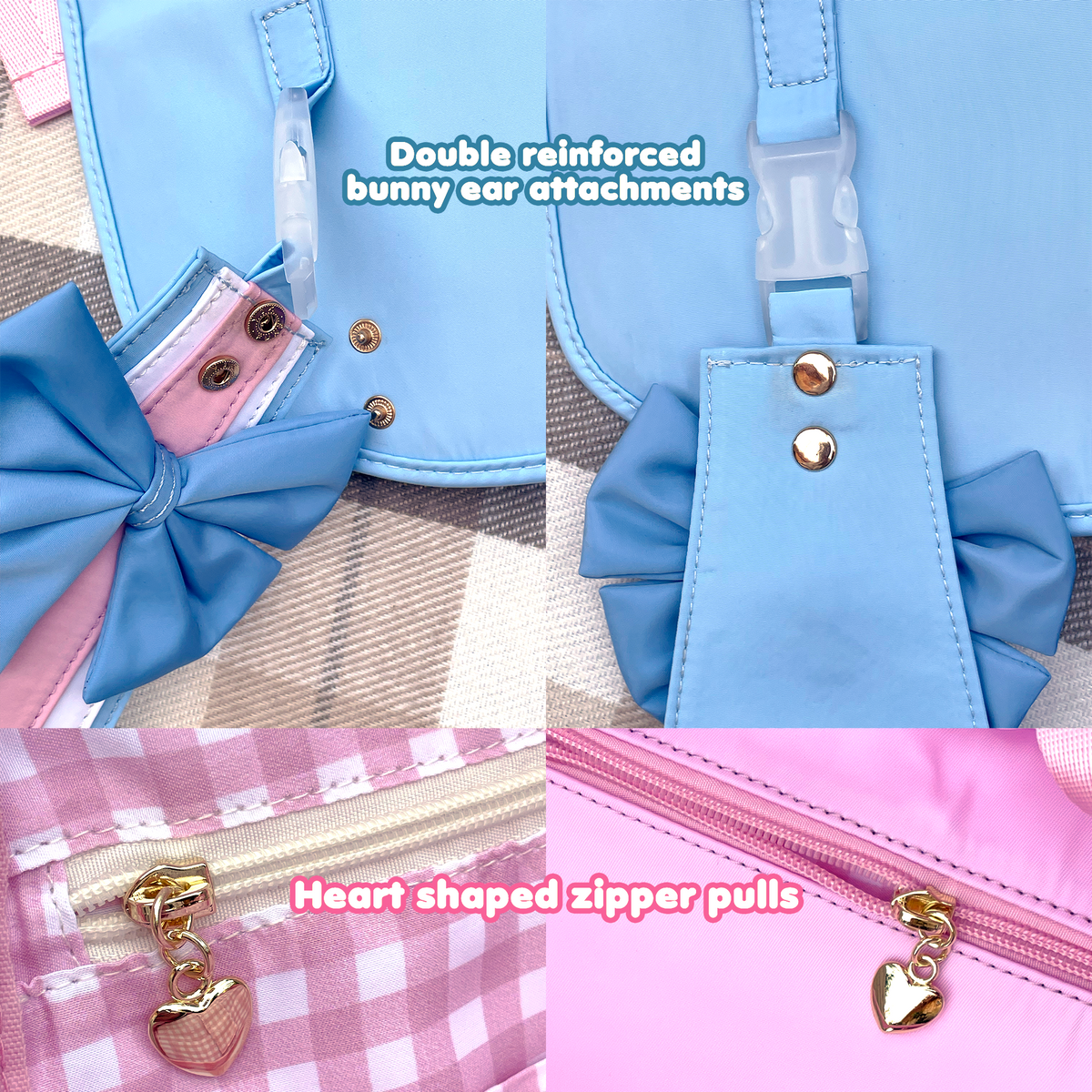 SECONDS Discounted Bunny Ear Backpack