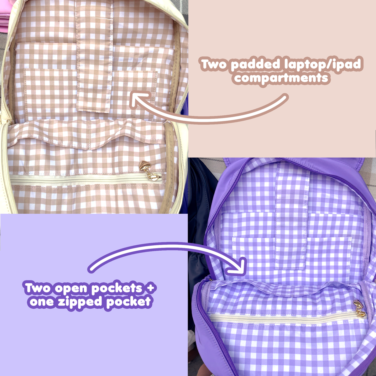 SECONDS Discounted Bunny Ear Backpack