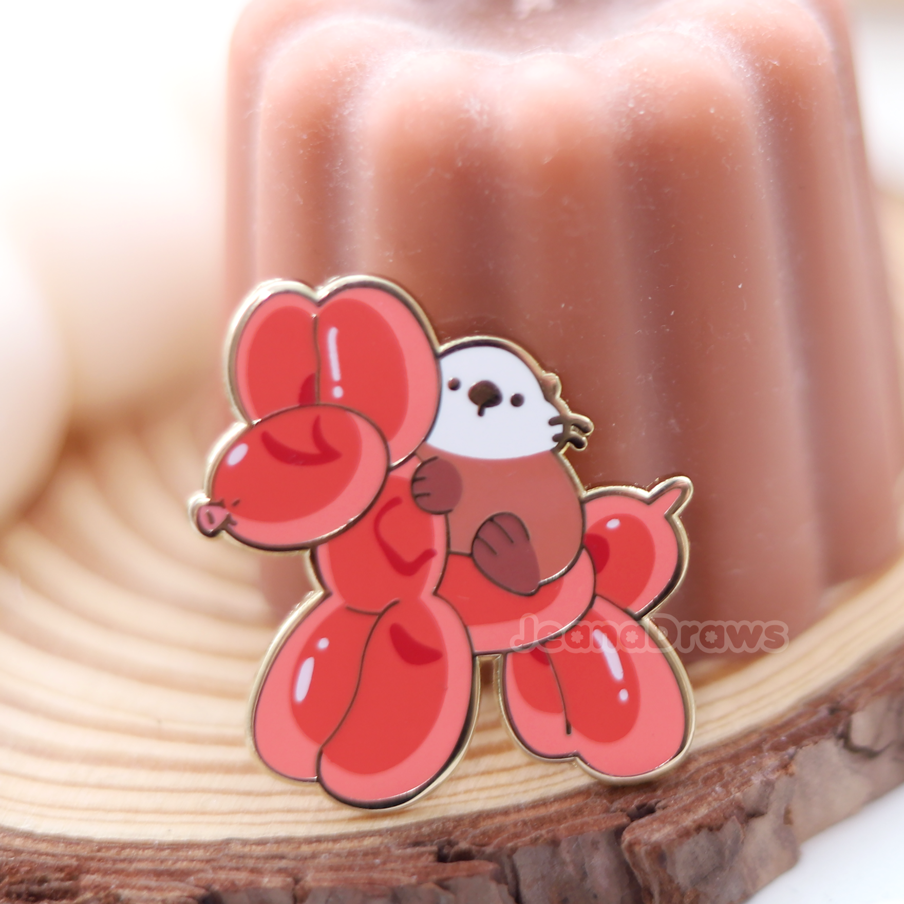 Feb Patreon Pin - Balloon Lakko