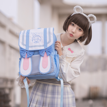 Load image into Gallery viewer, Bunny Ear Backpack
