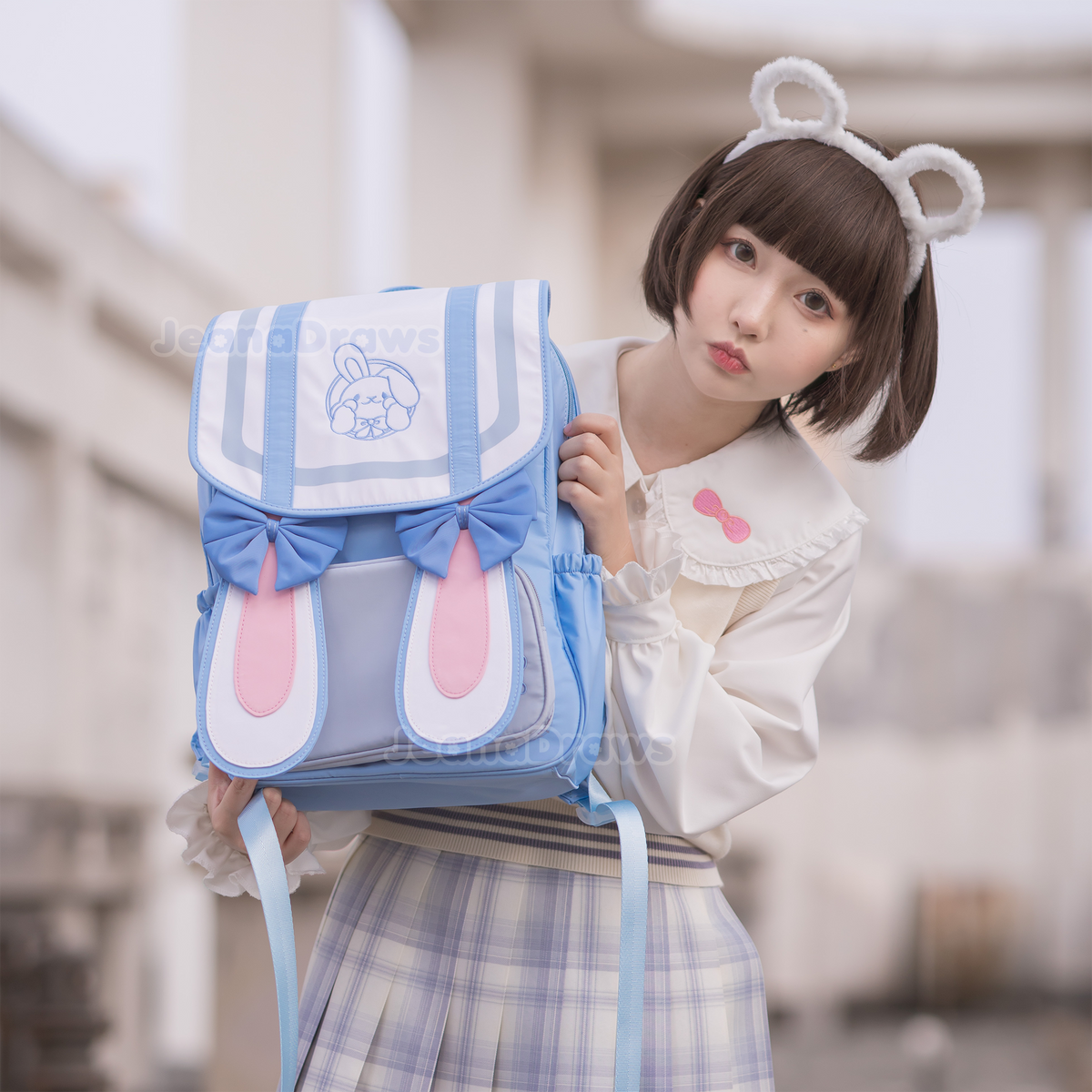 SECONDS Discounted Bunny Ear Backpack