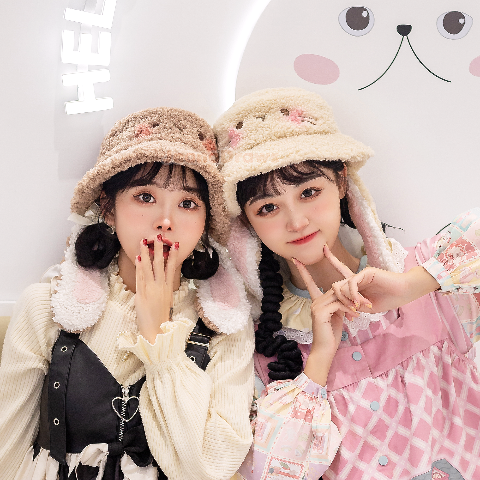 Bunny Ear Bucket Hat