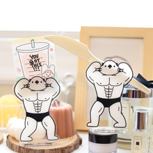 Load image into Gallery viewer, Buff Lakko Memo Note Holder Acrylic Standee
