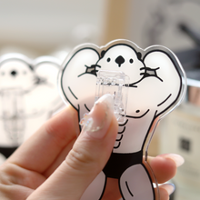 Load image into Gallery viewer, Buff Lakko Memo Note Holder Acrylic Standee

