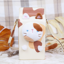 Load image into Gallery viewer, Calico Cat Milkbox Purse
