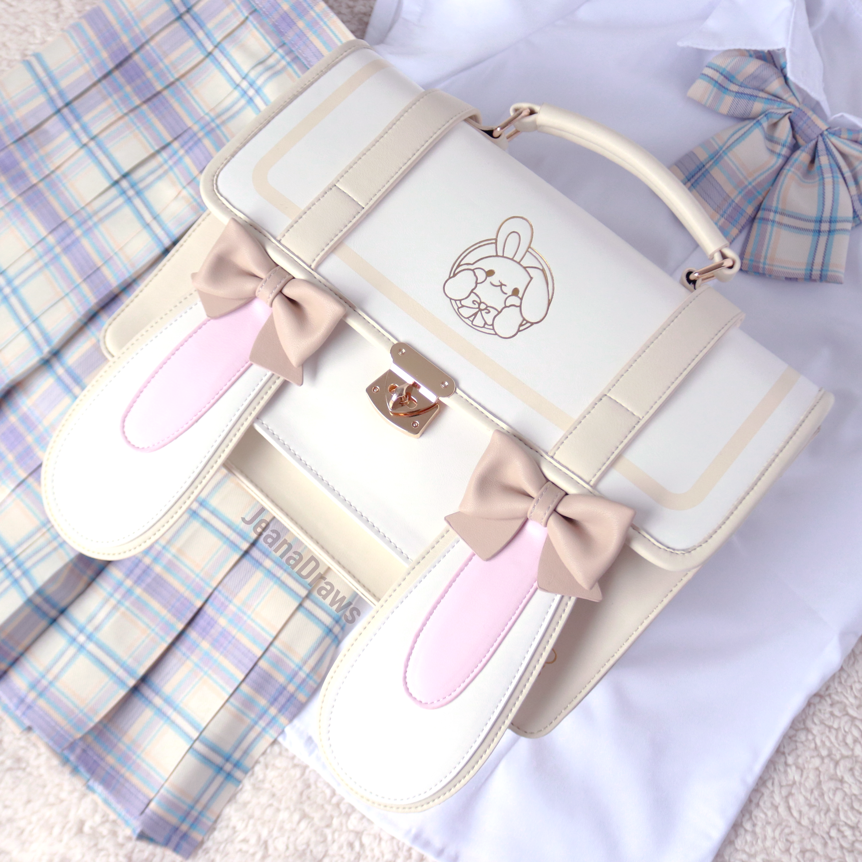bunny ears leather backpack Bunny Ear Bag