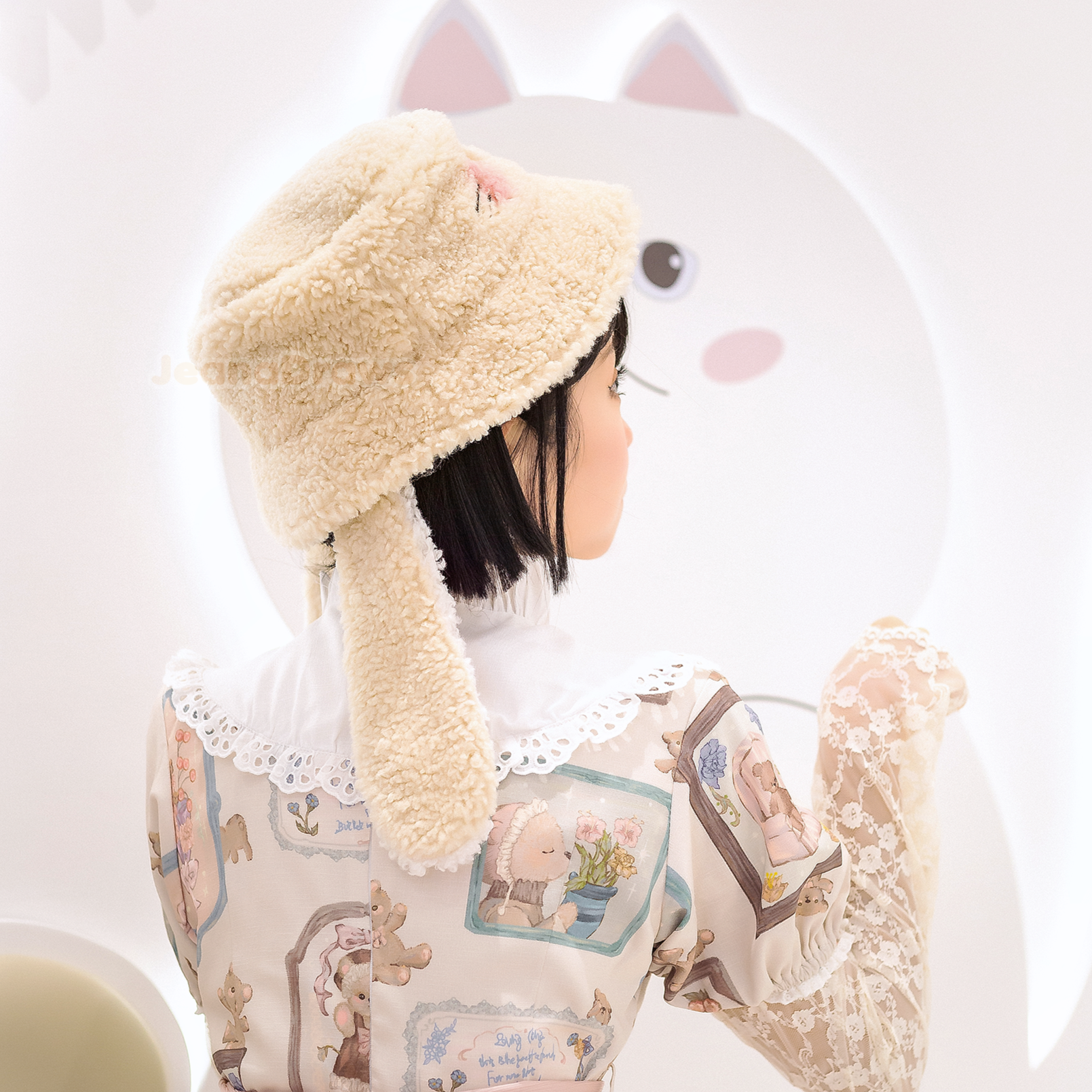 Bunny Ear Bucket Hat