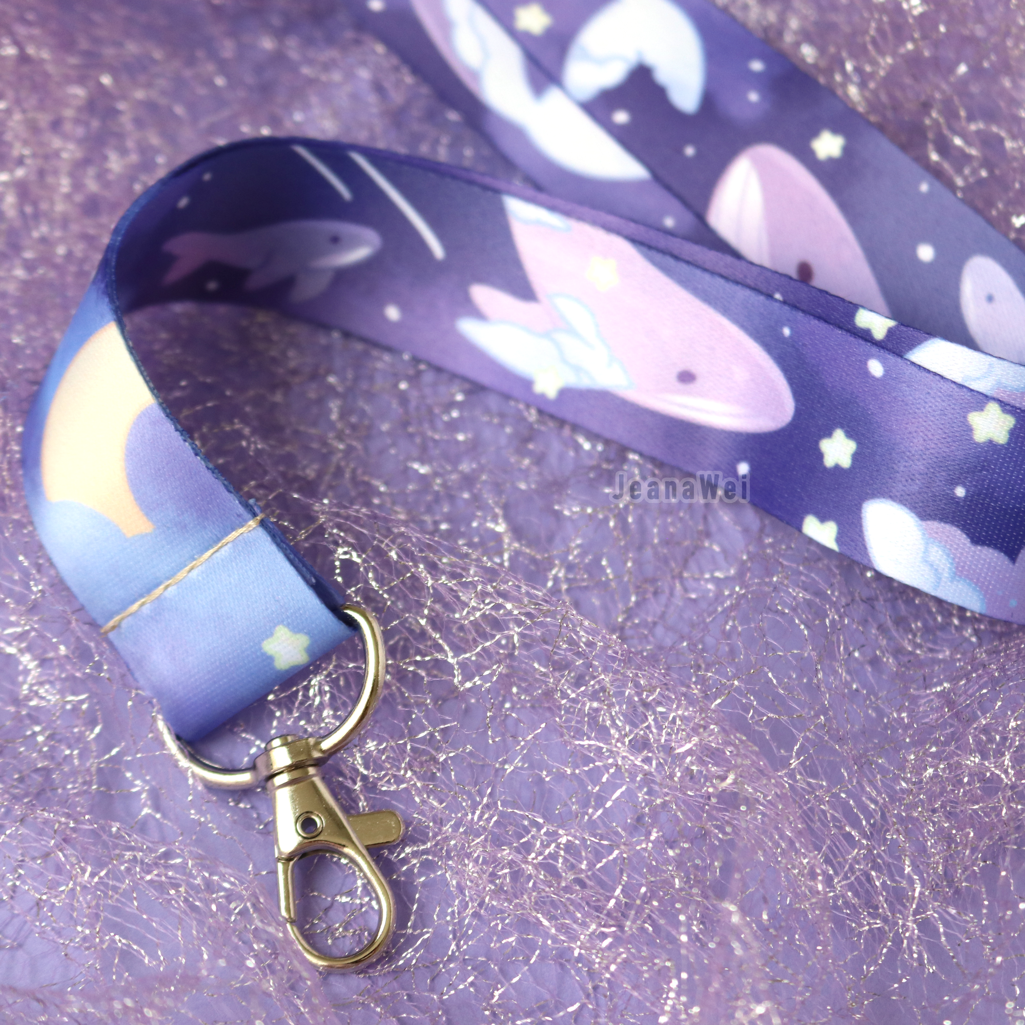 Dream Whale Lanyard