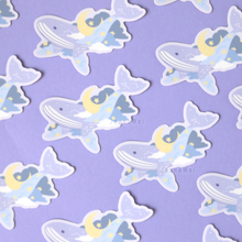Load image into Gallery viewer, Dream Whale Sticker
