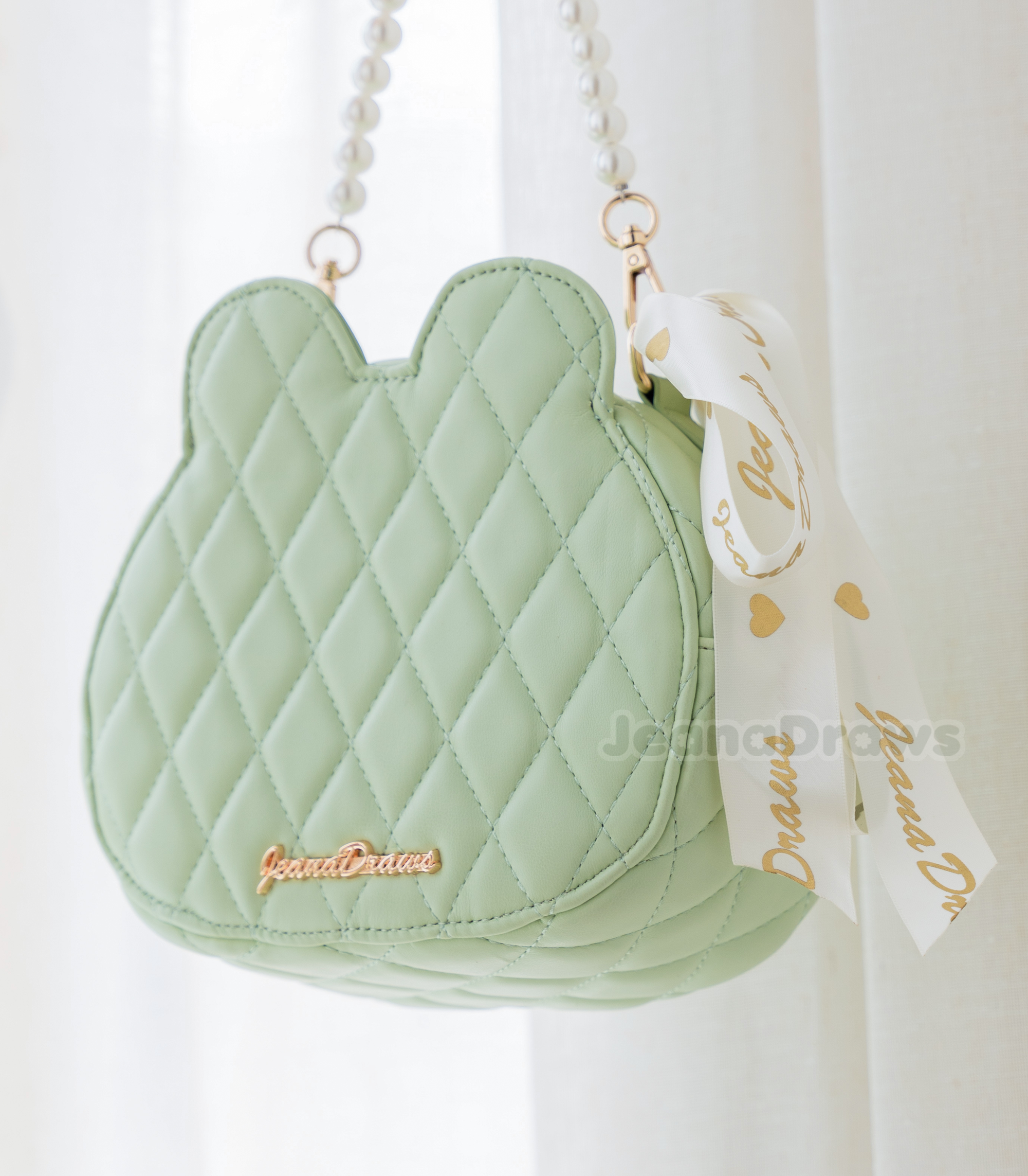 Frog Quilted Handbag