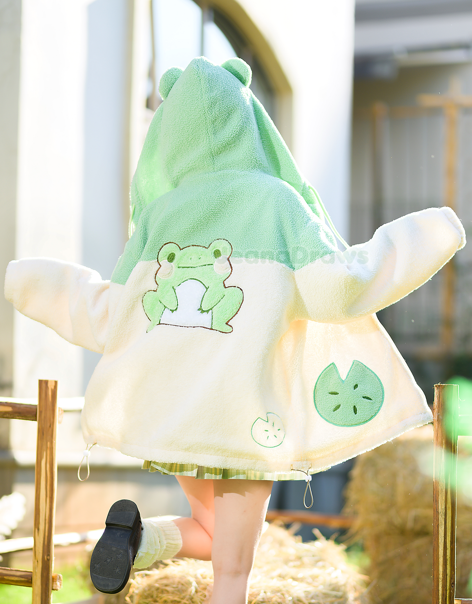Frog sales with hoodie