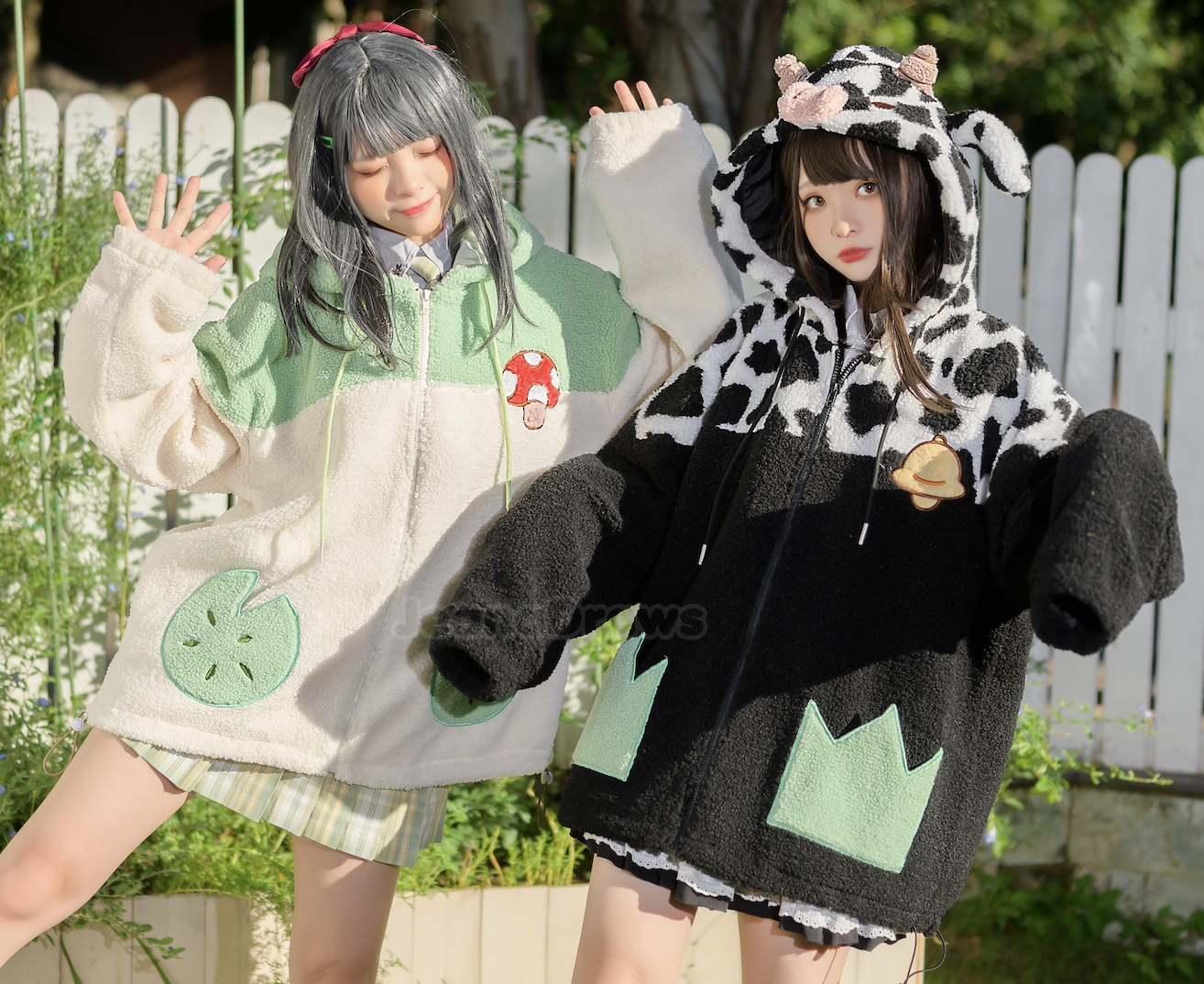 Fluffy Froggie Zip Up Hoodie