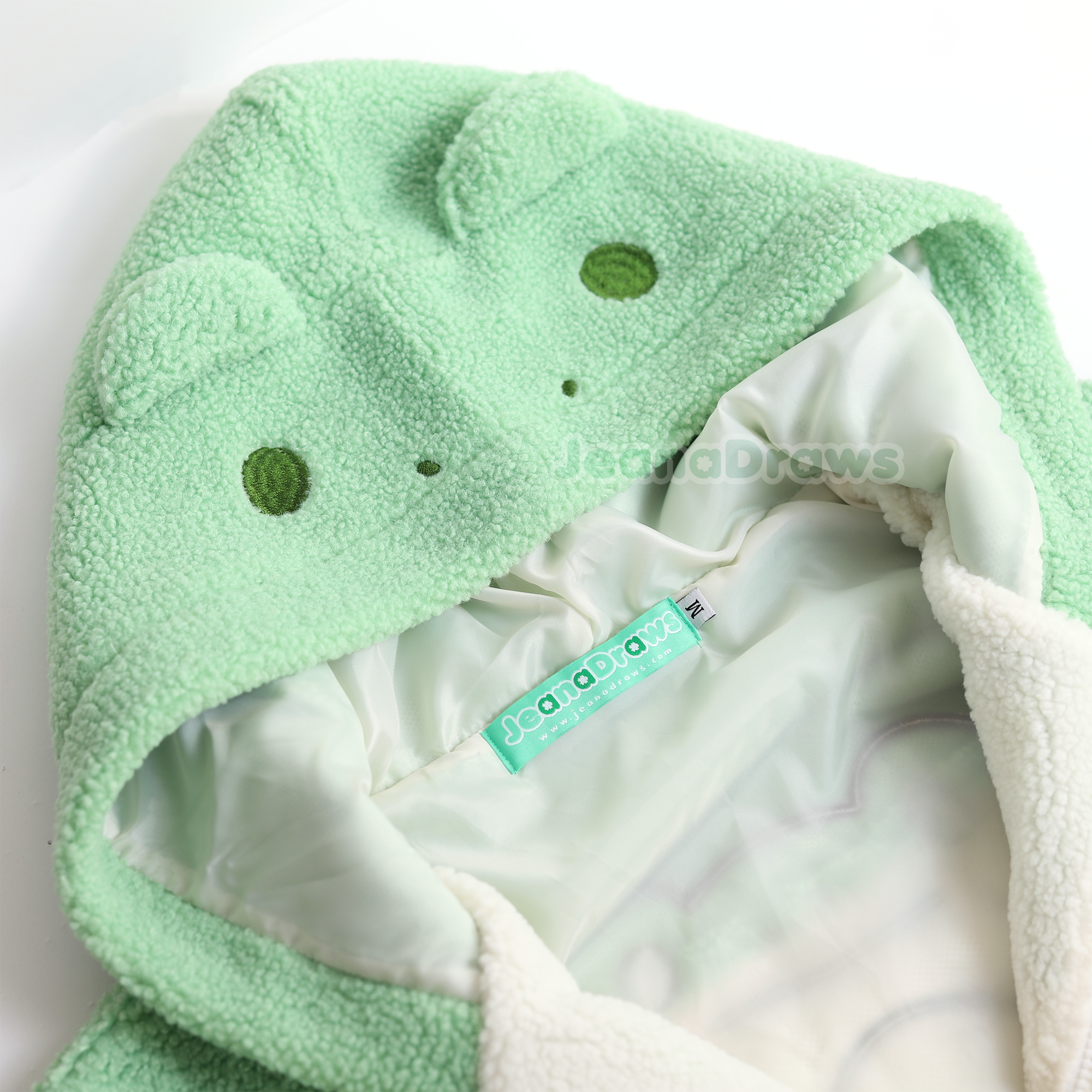 Fluffy Froggie Zip Up Hoodie