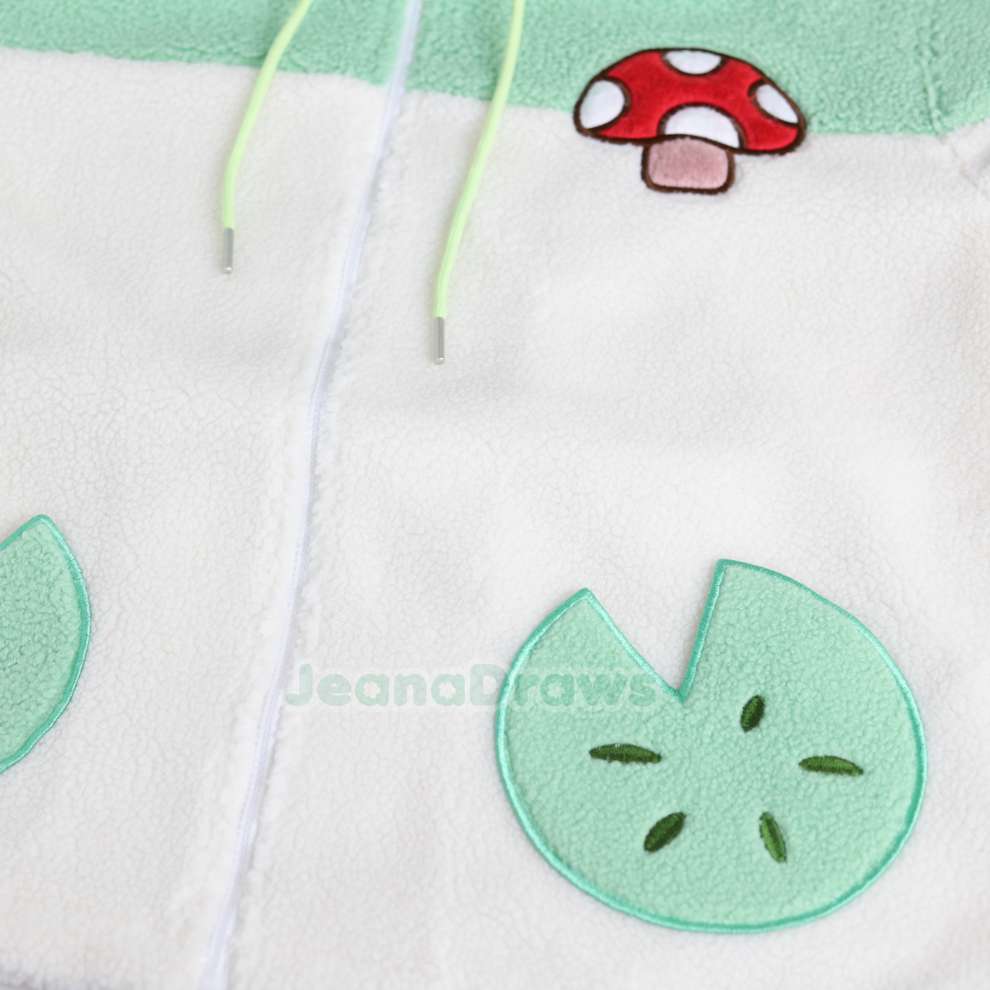 Fluffy Froggie Zip Up Hoodie