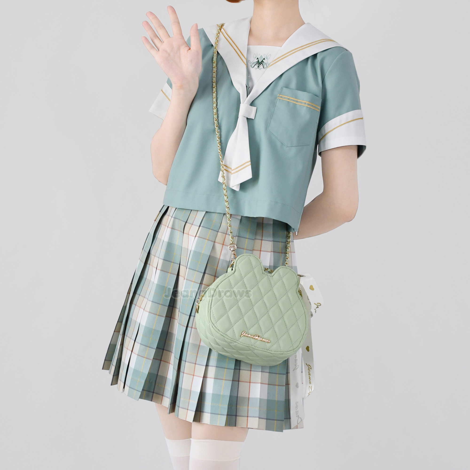 Frog Quilted Handbag