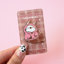 Load image into Gallery viewer, Bunny Lakko Enamel Pin
