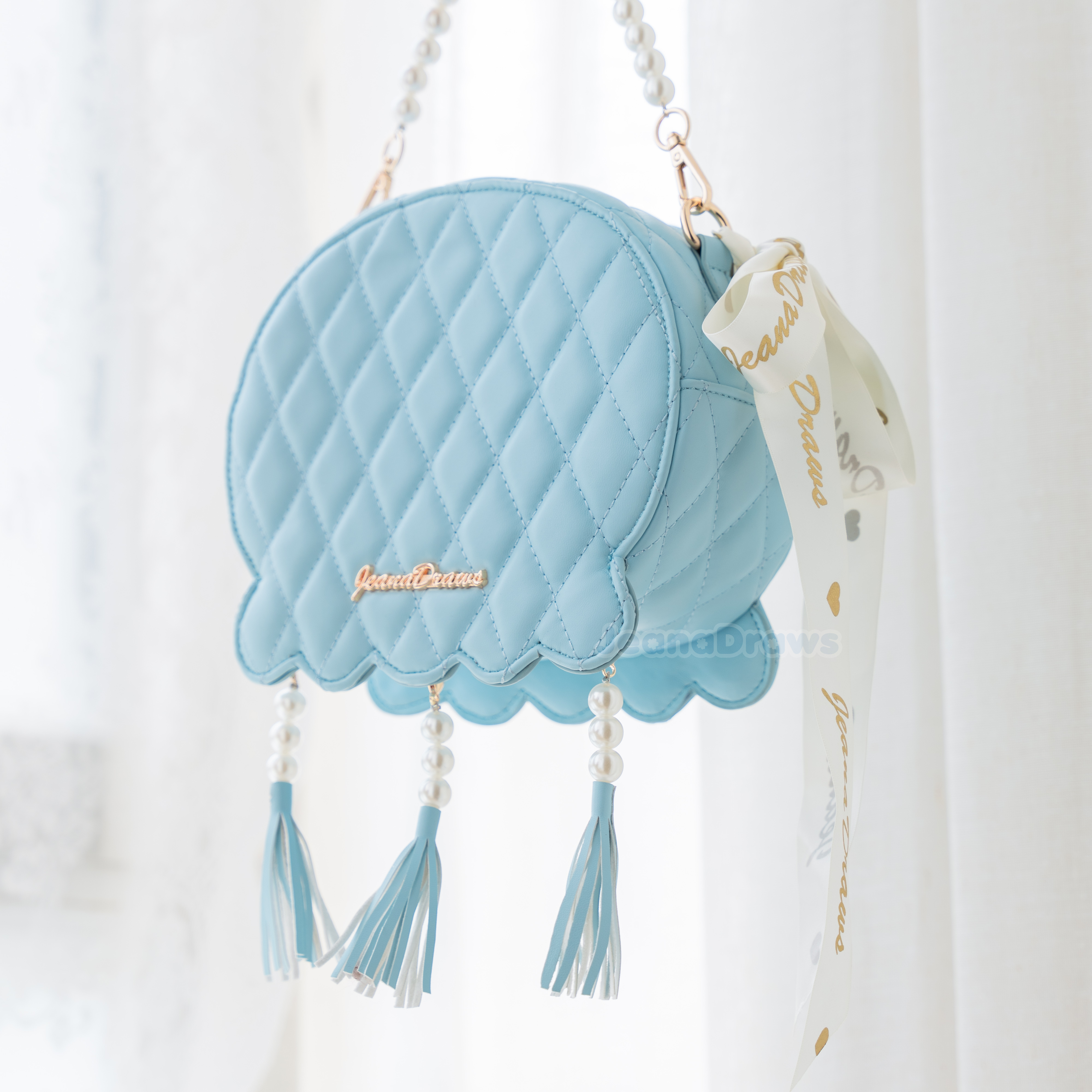 Jellyfish Quilted Handbag – JeanaDraws