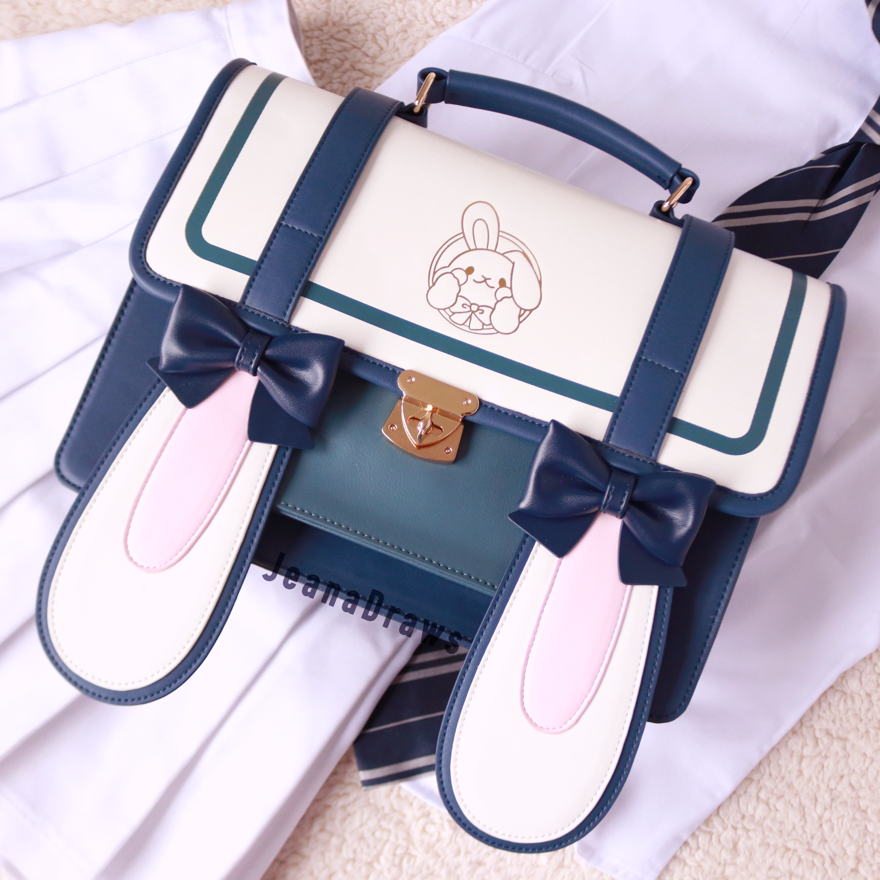 bunny ears leather backpack Bunny Ear Bag