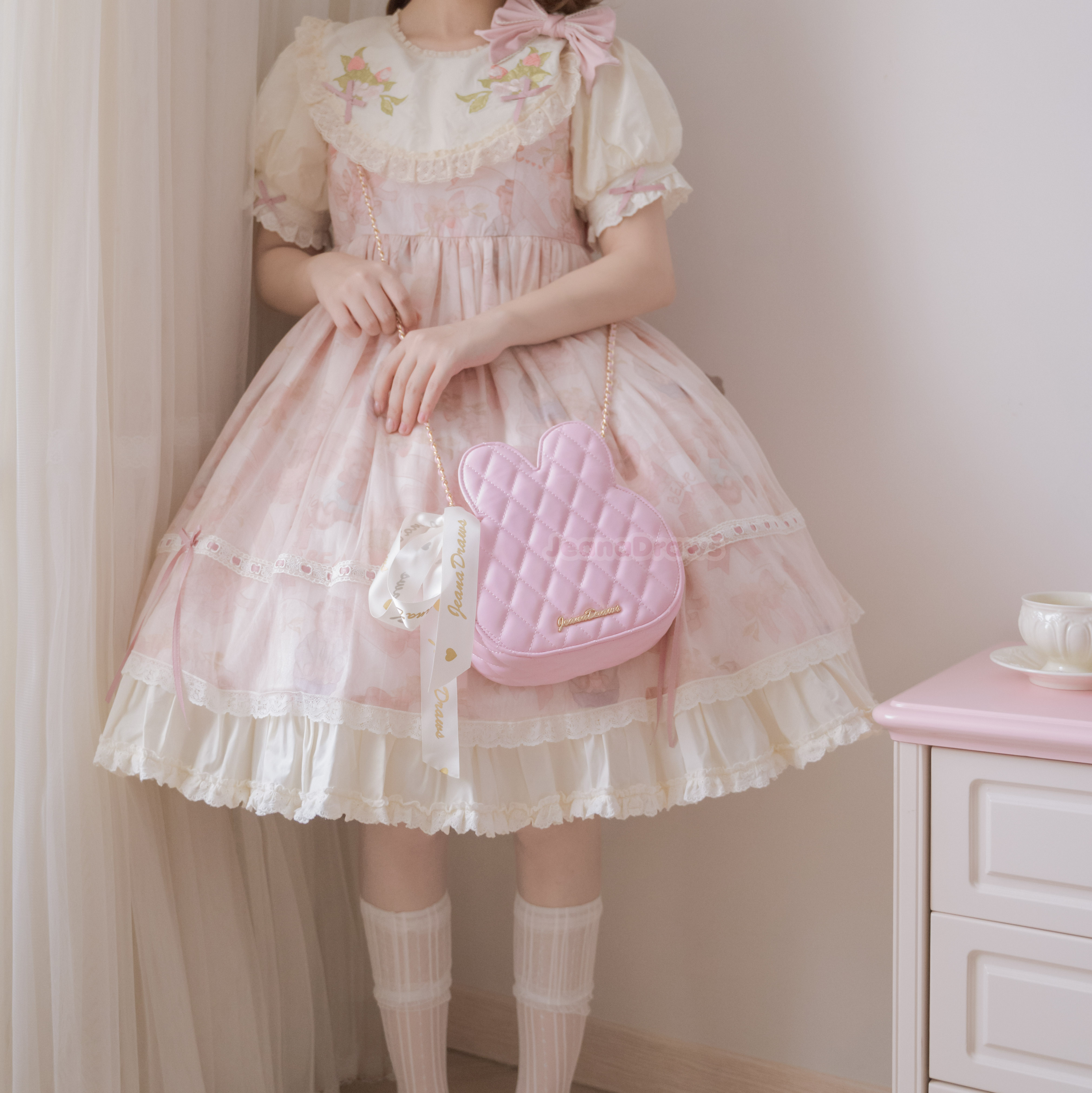 Bunny Quilted Handbag