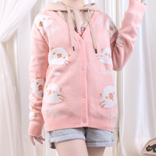 Load image into Gallery viewer, Pink Lakko Pattern Cardigan
