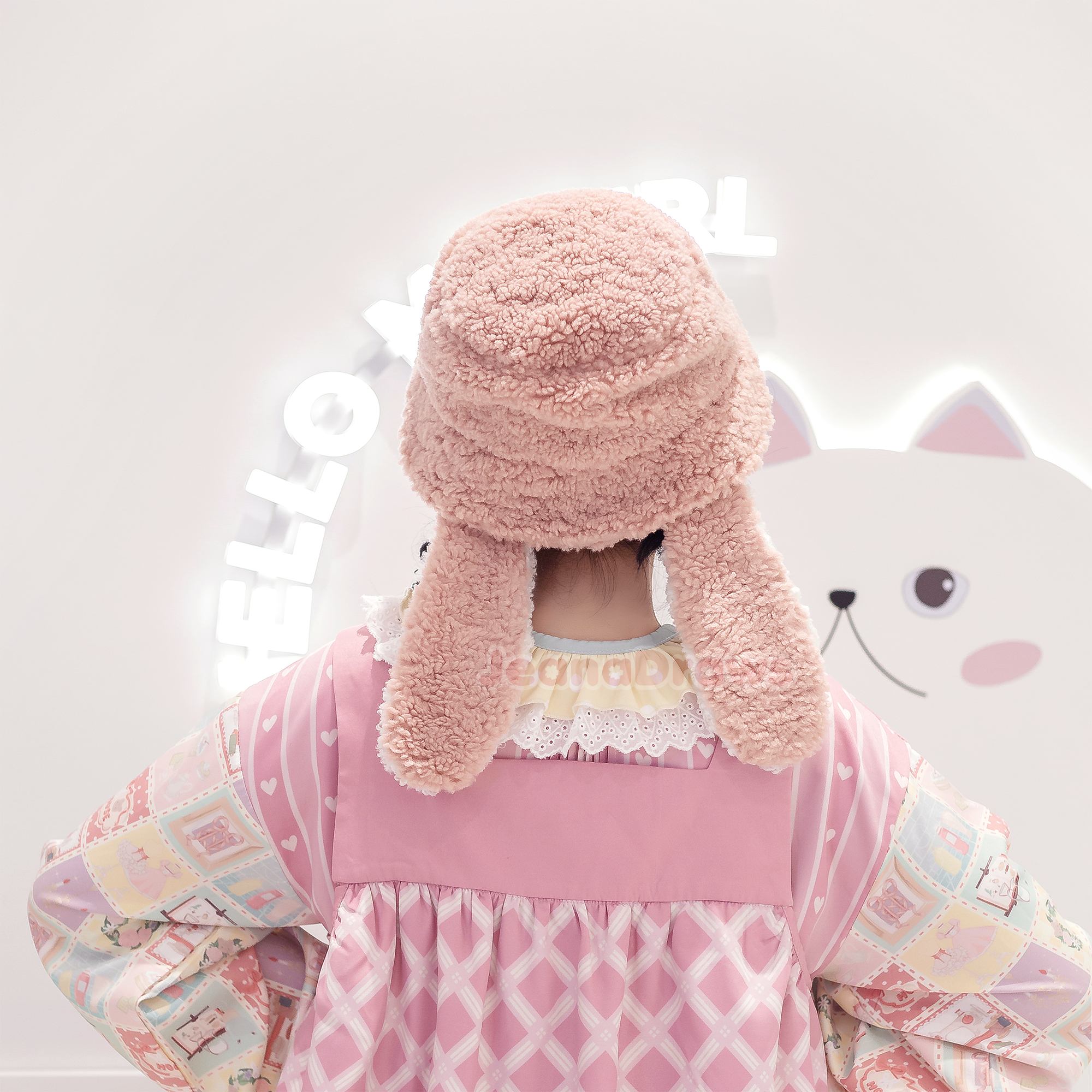 Pink Bunny Bucket Hat – mintandapple US