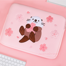 Load image into Gallery viewer, Sakura Lakko Laptop Sleeve
