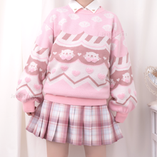 Load image into Gallery viewer, Pink Lakko Crewneck Sweater
