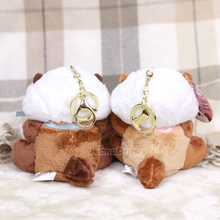 Load image into Gallery viewer, Lakko Otter Magnetic Plush Keychain Pair
